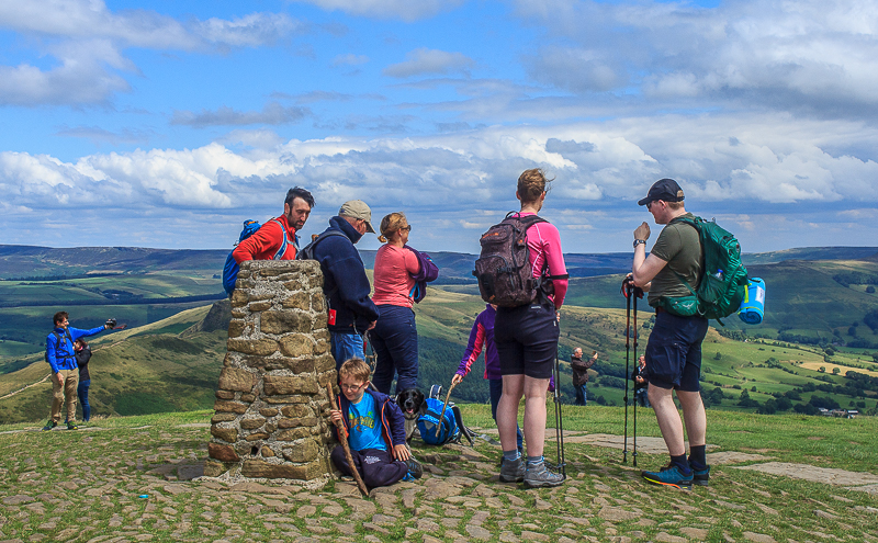 Mam Tor's trig Mam Tor's trig